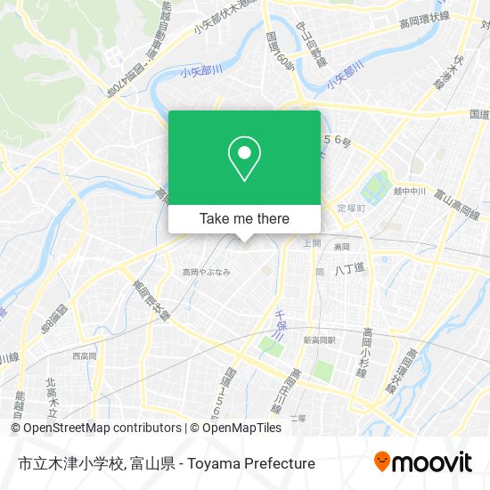 市立木津小学校 map