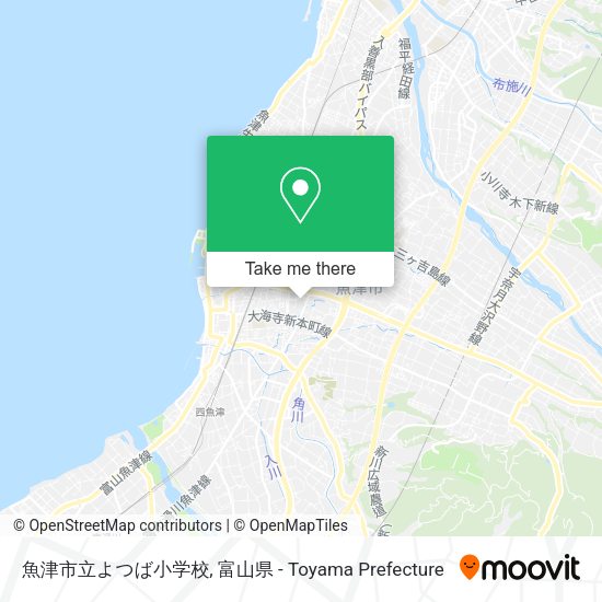 魚津市立よつば小学校 map