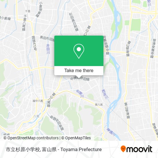 市立杉原小学校 map