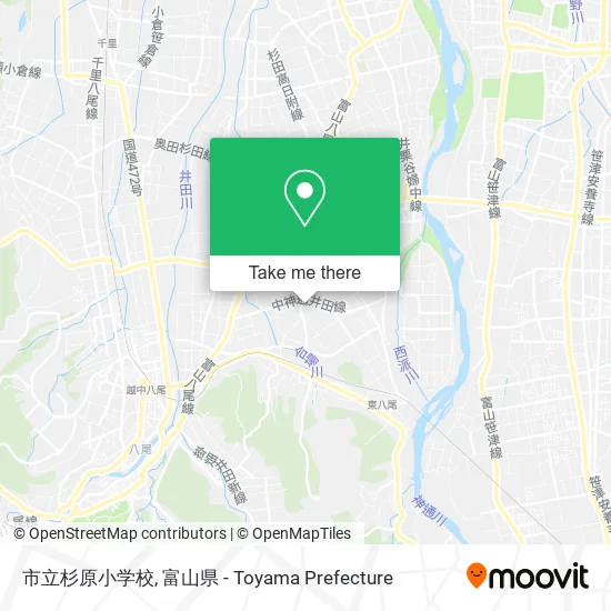 市立杉原小学校 map
