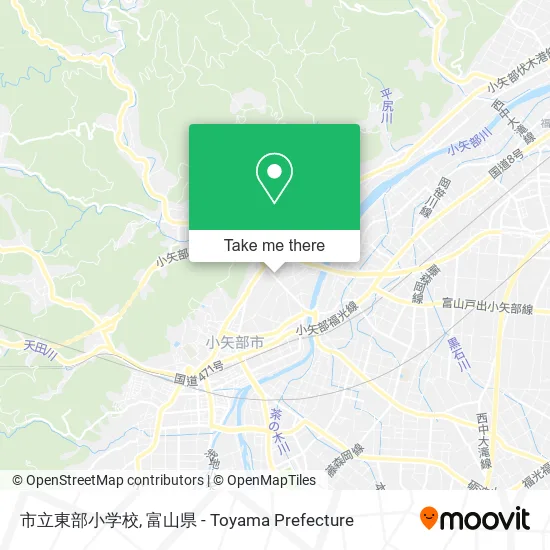市立東部小学校 map