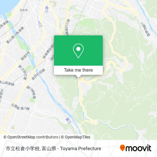 市立松倉小学校 map