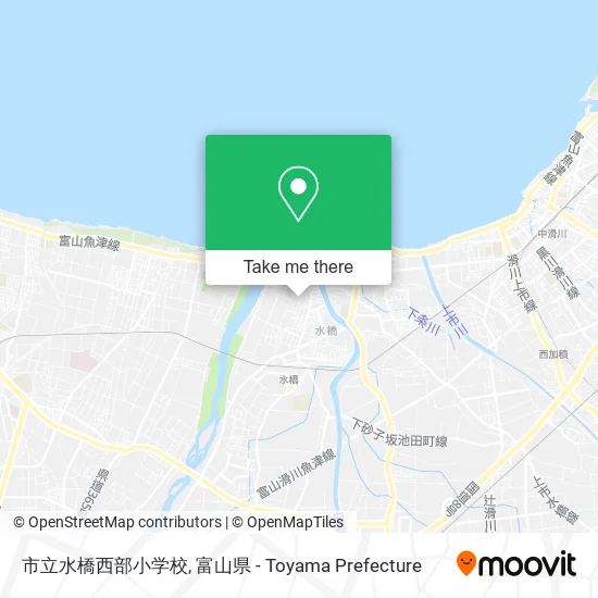 市立水橋西部小学校 map