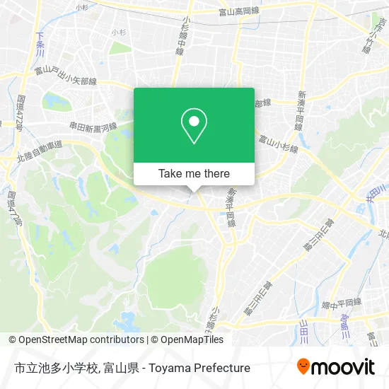 市立池多小学校 map