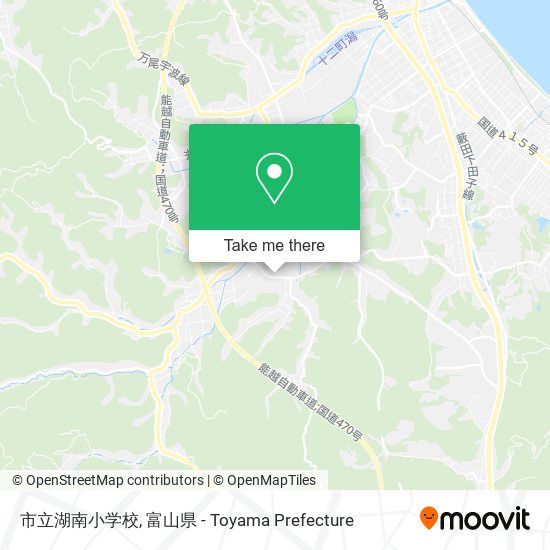 市立湖南小学校 map