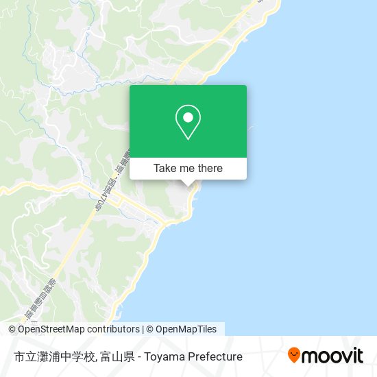 市立灘浦中学校 map