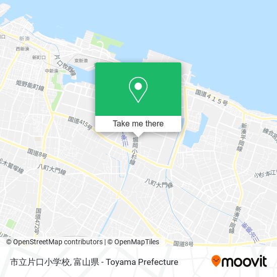 市立片口小学校 map