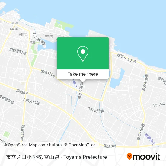 市立片口小学校 map
