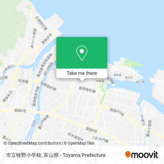 市立牧野小学校 map