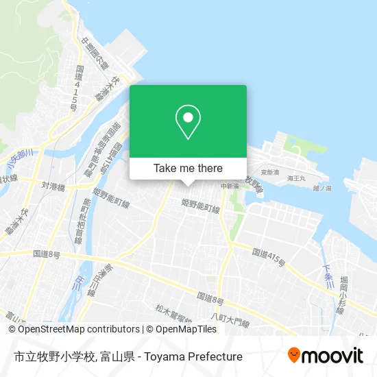 市立牧野小学校 map
