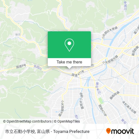 市立石動小学校 map
