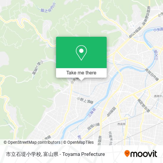 市立石堤小学校 map
