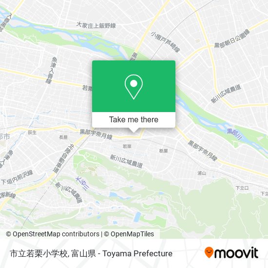 市立若栗小学校 map