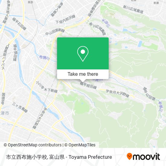 市立西布施小学校 map