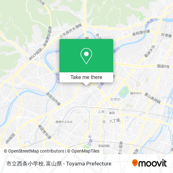 市立西条小学校 map