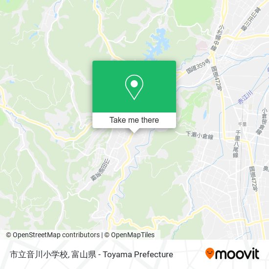 市立音川小学校 map