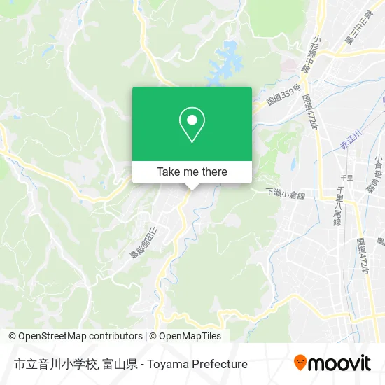 市立音川小学校 map