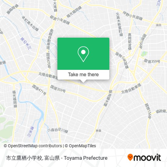 市立鷹栖小学校 map