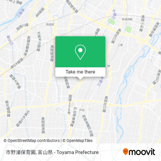 市野瀬保育園 map