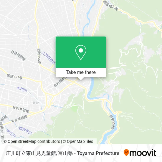 庄川町立東山見児童館 map
