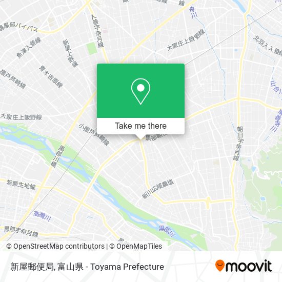 新屋郵便局 map