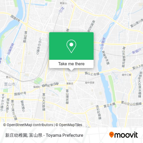 新庄幼稚園 map