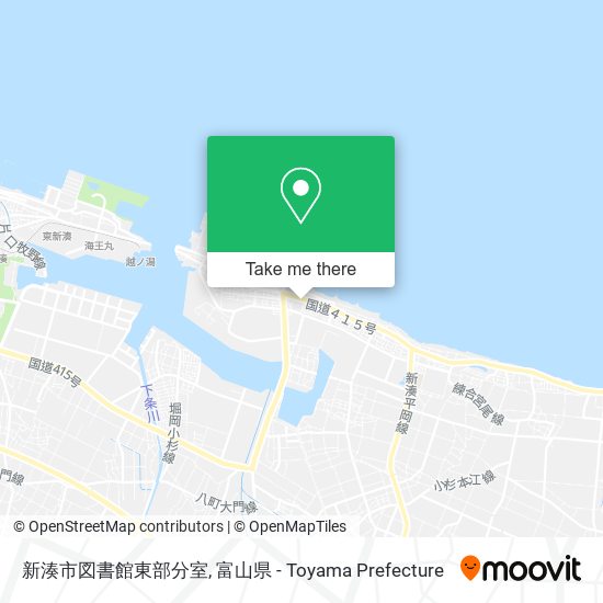 新湊市図書館東部分室 map