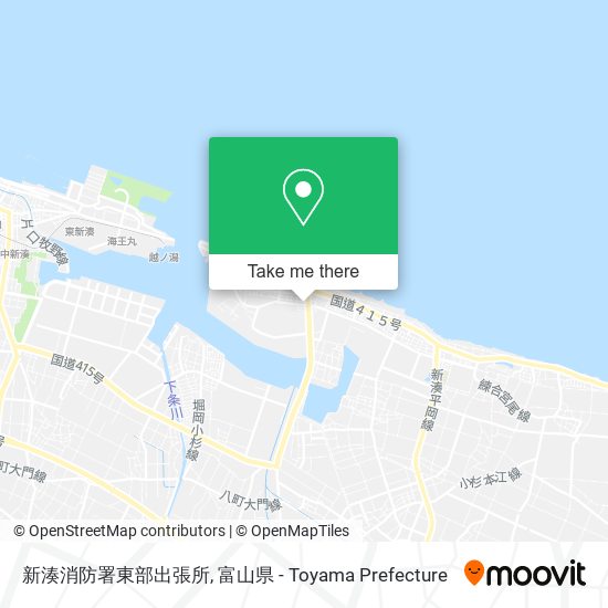 新湊消防署東部出張所 map