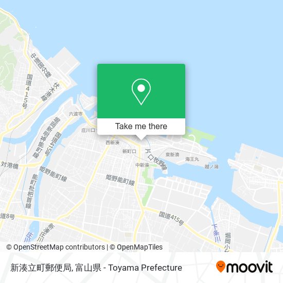 新湊立町郵便局 map