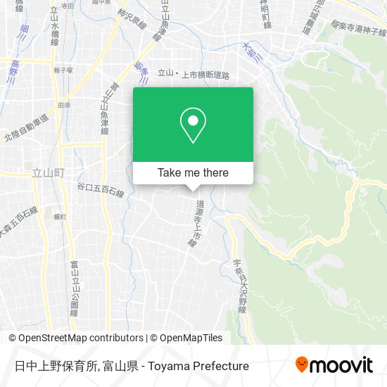 日中上野保育所 map