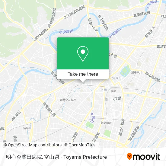 明心会柴田病院 map