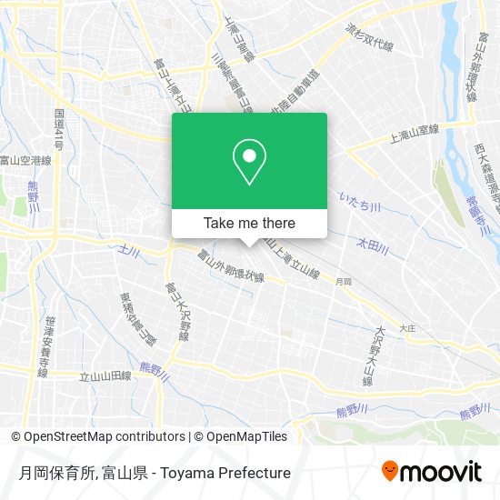 月岡保育所 map