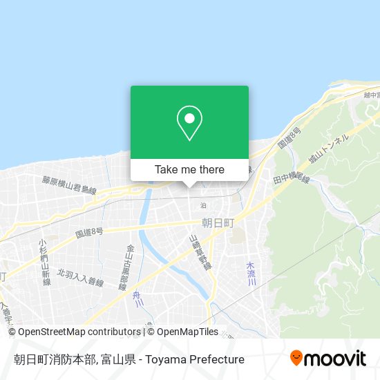朝日町消防本部 map