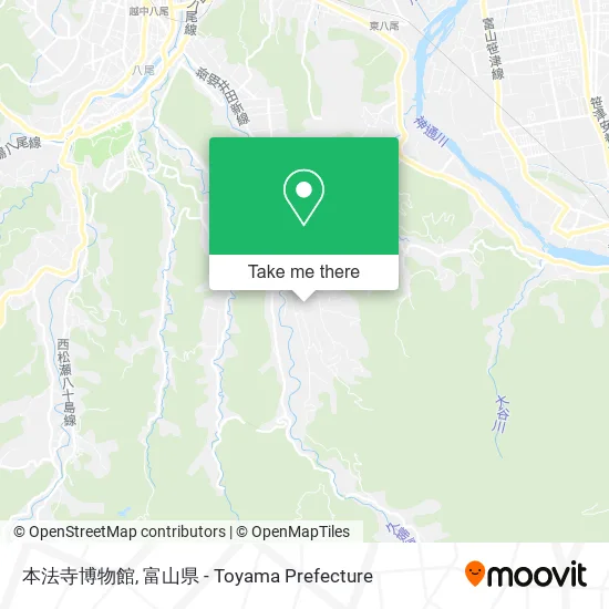 本法寺博物館 map