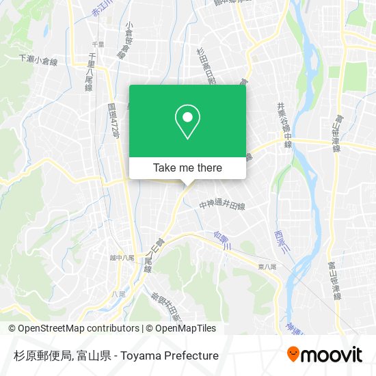 杉原郵便局 map