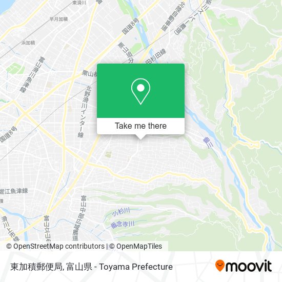 東加積郵便局 map