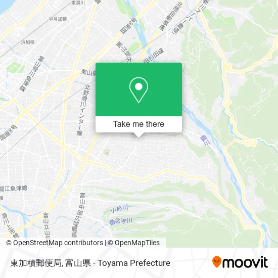 東加積郵便局 map
