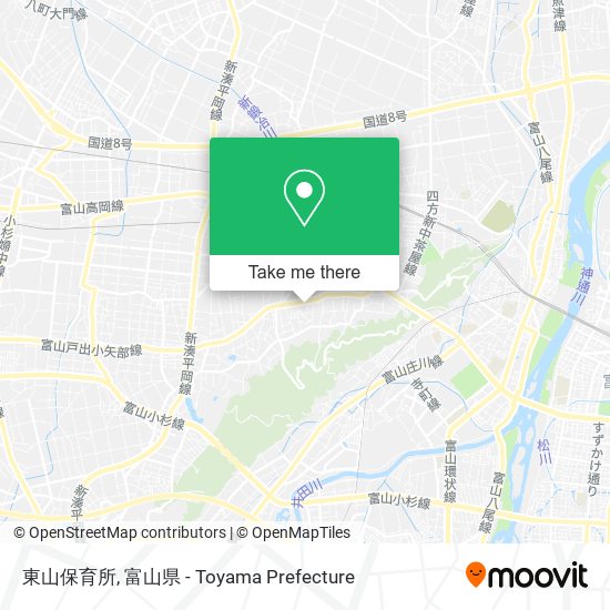 東山保育所 map