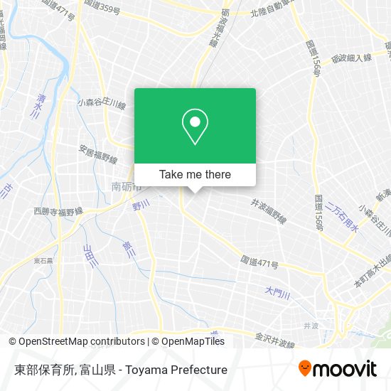 東部保育所 map