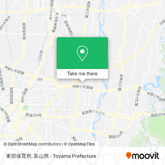 東部保育所 map