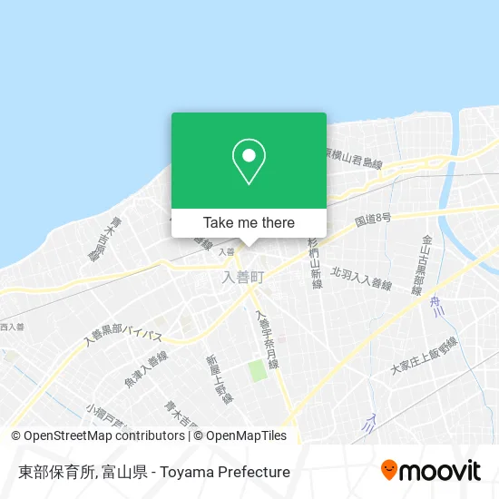 東部保育所 map