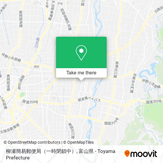 柳瀬簡易郵便局（一時閉鎖中） map