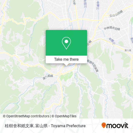 桂樹舍和紙文庫 map