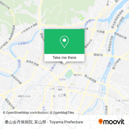 桑山会丹保病院 map