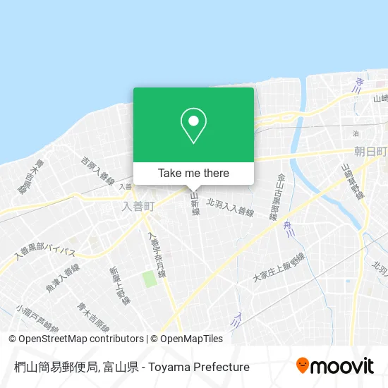 椚山簡易郵便局 map