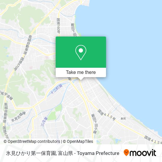氷見ひかり第一保育園 map