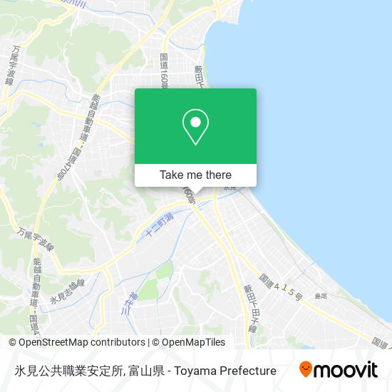 氷見公共職業安定所 map