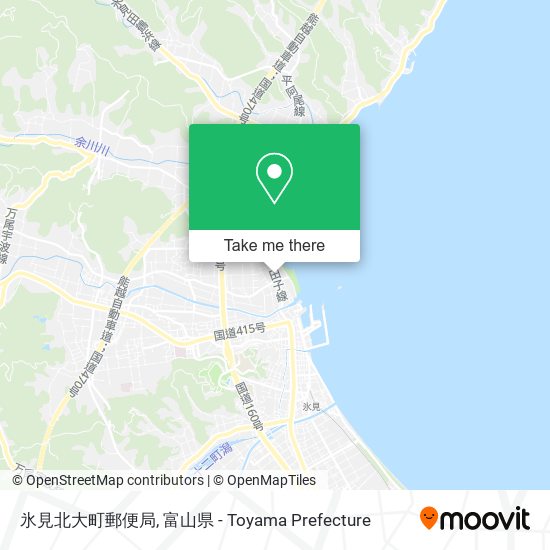 氷見北大町郵便局 map