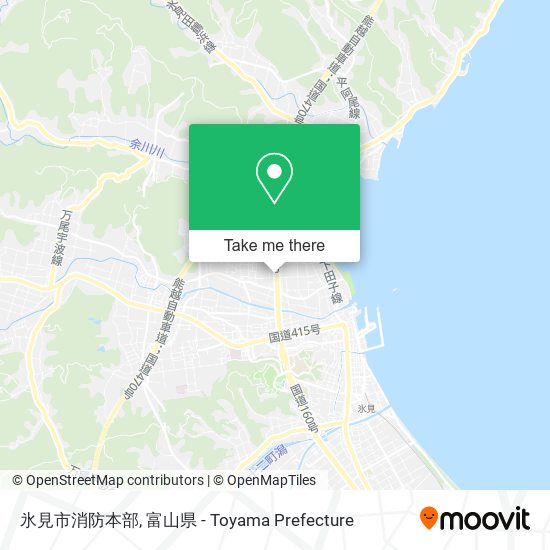氷見市消防本部 map