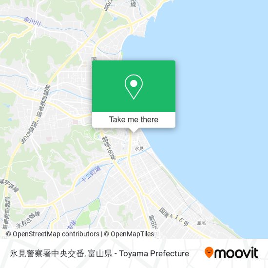 氷見警察署中央交番 map